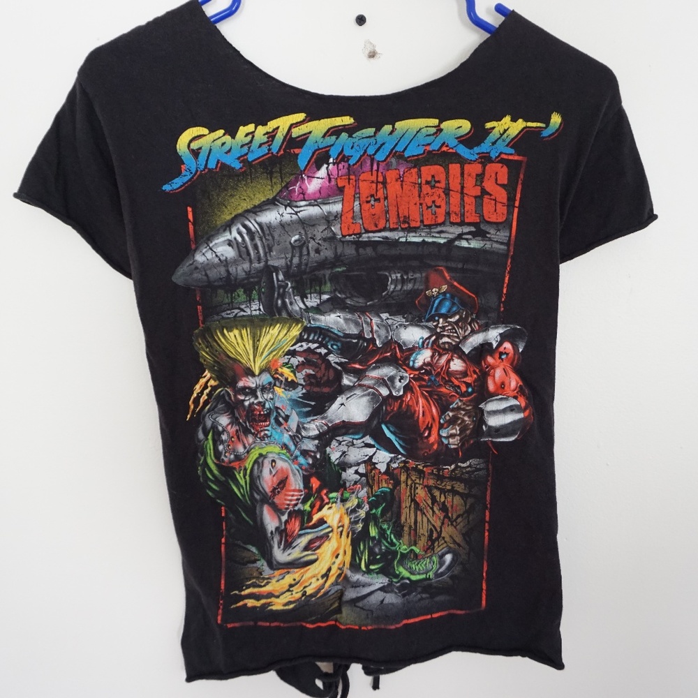 Streetfighter Zombie Graphic T - Street Fighter 2 - DIY | S/XS